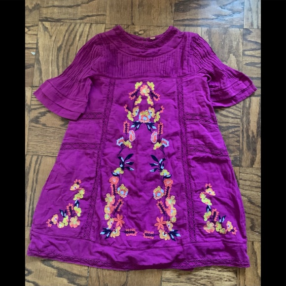 Free People Embroidered Babydoll Dress - Picture 6 of 10